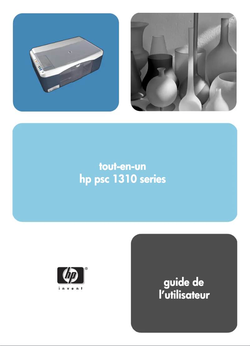 Page n°1 - Manuel utilisateur HP PSC 1310