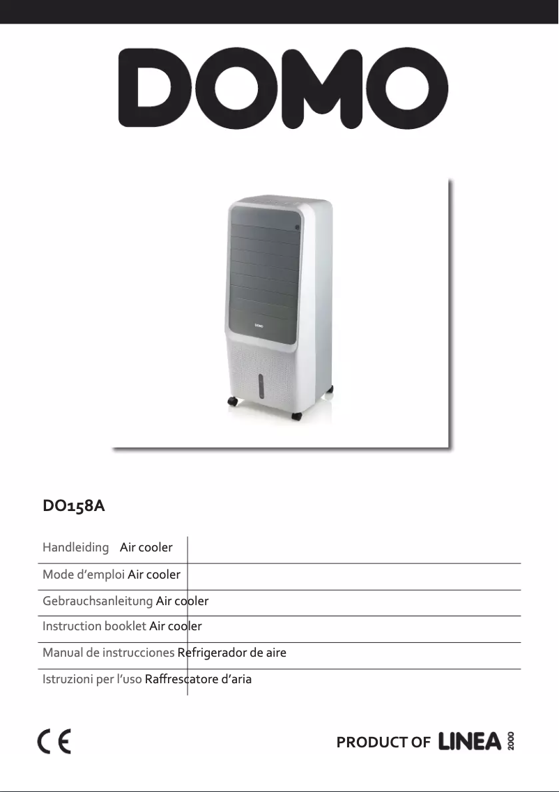 Page 1 de la notice Manuel utilisateur Domo DO158A