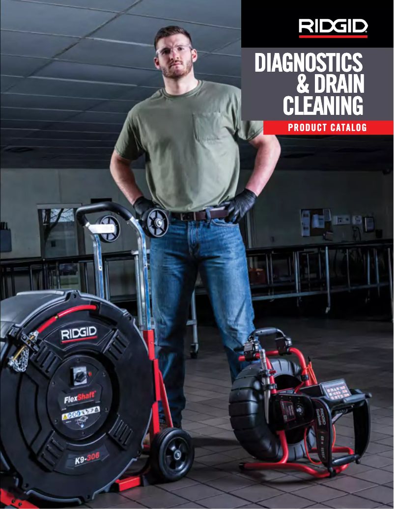 Página 1 del manual Folleto Ridgid RT-3