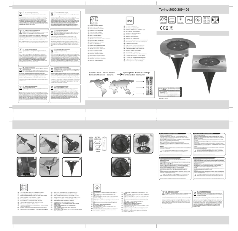 Page n°1 - Manuel utilisateur Smartwares 10.011.19
