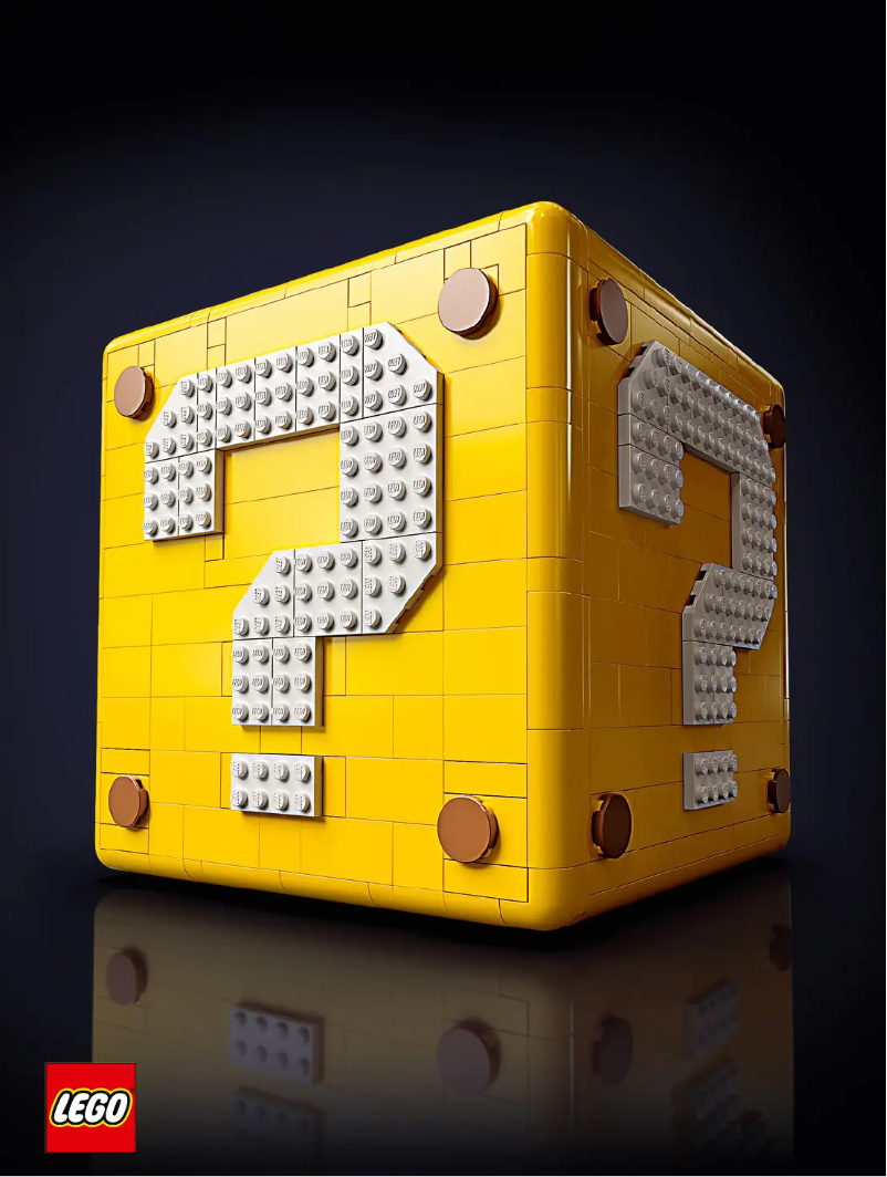 Page 1 de la notice Manuel utilisateur Lego Super Mario 71395