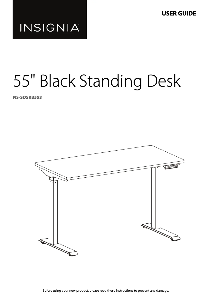 Page 1 de la notice Manuel utilisateur Insignia NS-SDSKB553