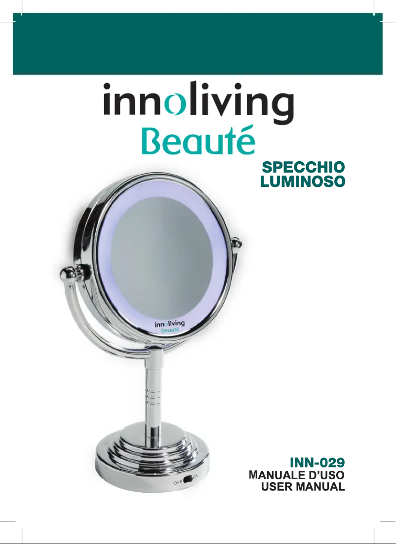 Page 1 of the manual User Manual Innoliving INN-029