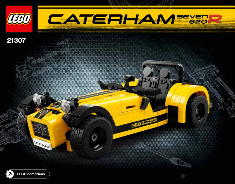 Página 1 del manual Manual de usuario Lego Caterham Seven 620R 21307