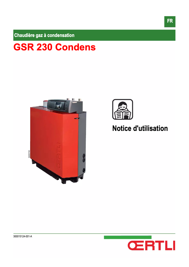 Página 1 del manual Manual de usuario Oertli GSR 230 Condens