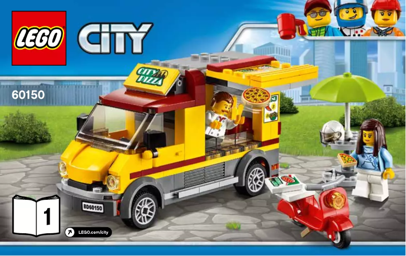 Page 1 de la notice Manuel utilisateur Lego City 60150