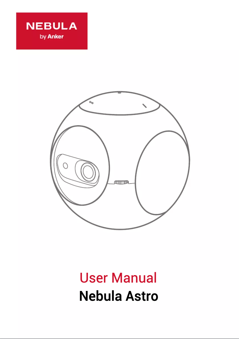 Page 1 de la notice Manuel utilisateur Nebula Astro