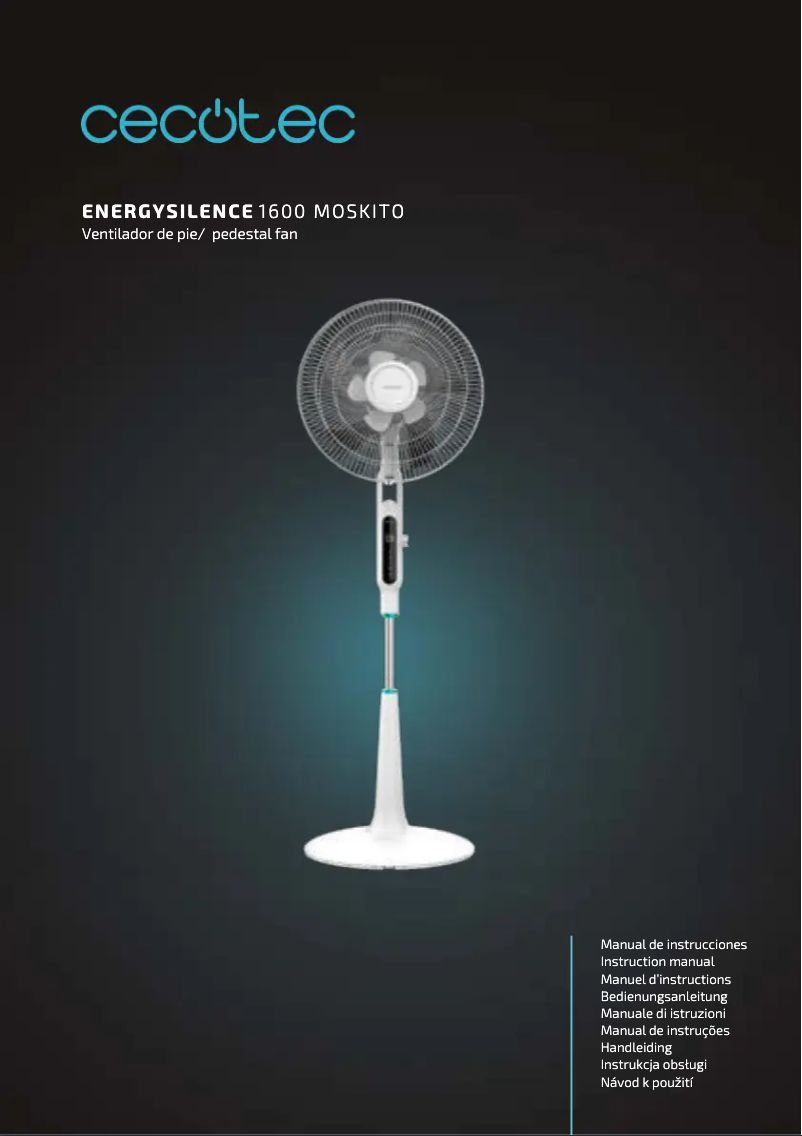 Image de la première page du manuel de l'appareil EnergySilence 1600 Moskito