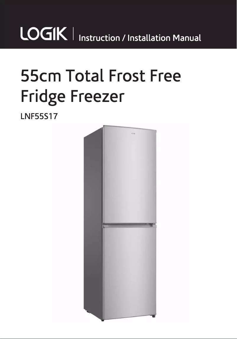 Page 1 de la notice Manuel utilisateur Logik LNF55S17