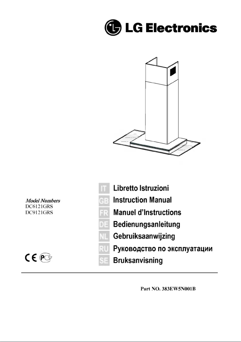Page n°1 - Manuel utilisateur LG DC9121GRS