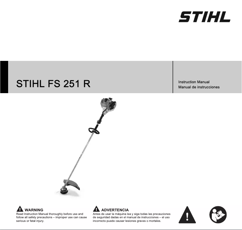 Page n°1 - Manuel utilisateur Stihl FS 251 R