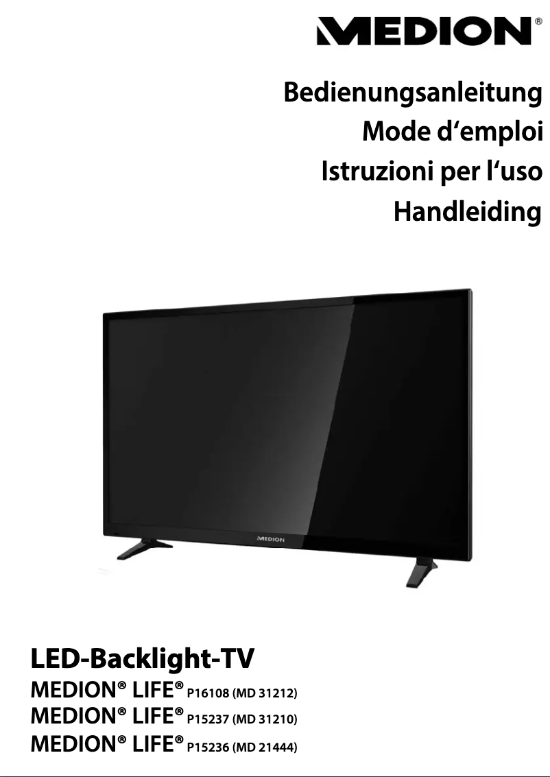 Page 1 de la notice Manuel utilisateur Medion LIFE P15237