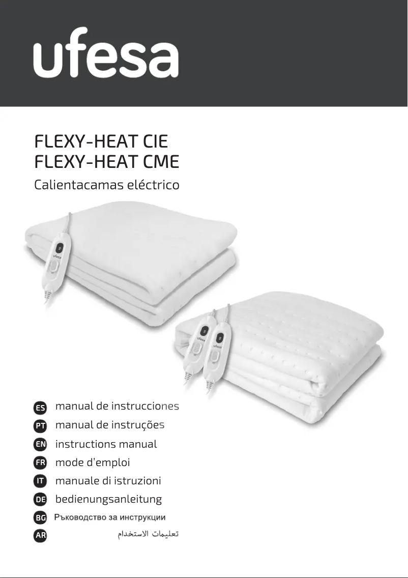 Page n°1 - Manuel utilisateur Ufesa Flexy Heat CIE