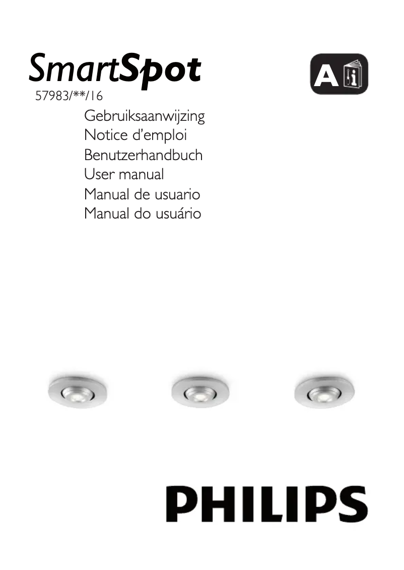 Image de la première page du manuel de l'appareil SmartSpot