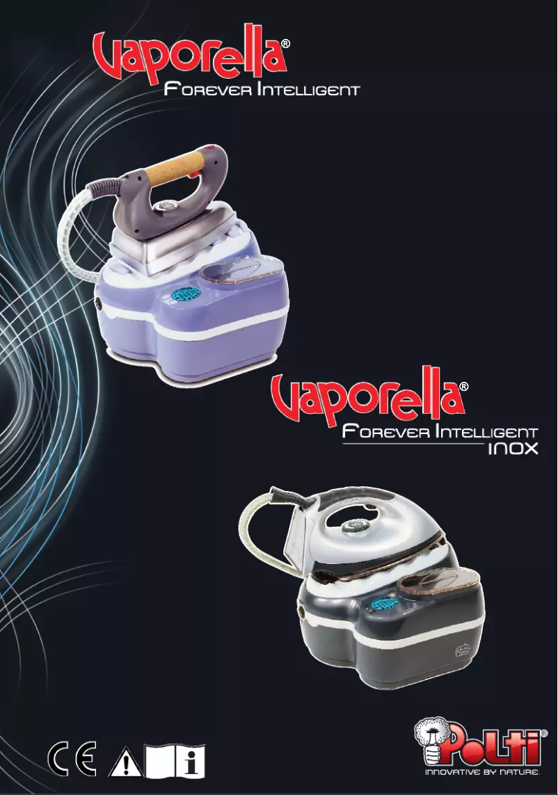 Imagen de la primera página del manual del dispositivo Vaporella Forever Intelligent Inox