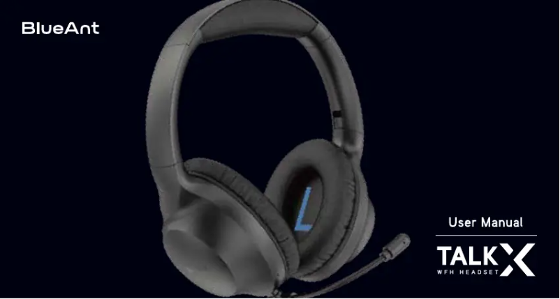 Image de la première page du manuel de l'appareil TalkX