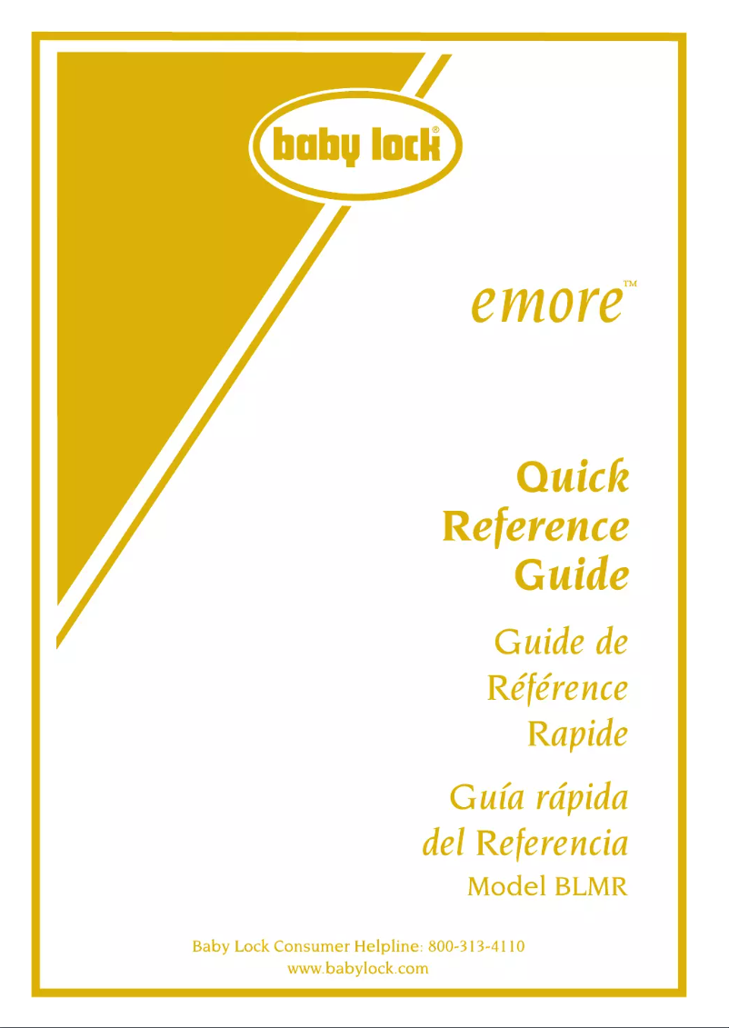 Image de la première page du manuel de l'appareil Emore BLMR