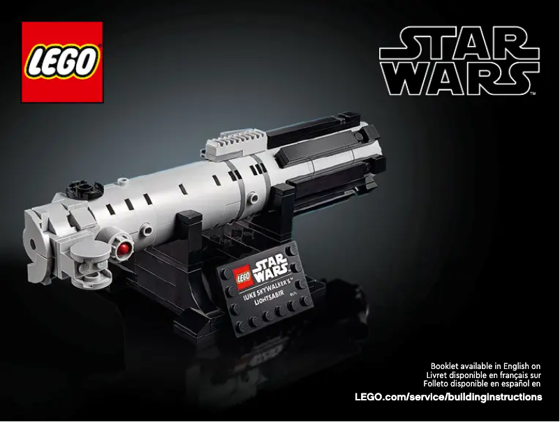 Page 1 de la notice Manuel utilisateur Lego Star Wars 40483
