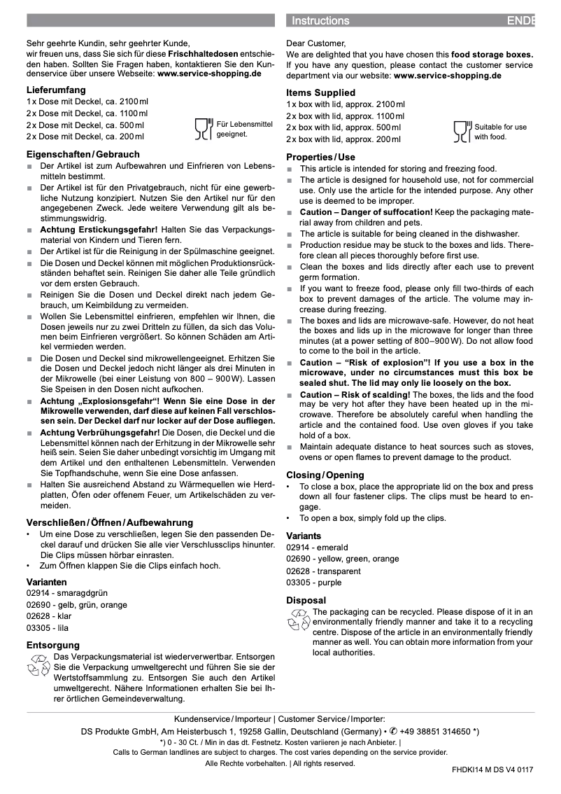 Page n°1 - Manuel utilisateur Gourmetmaxx 02432