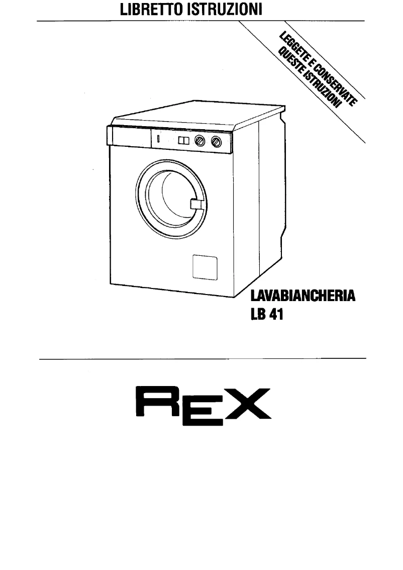 Page n°1 - Manuel utilisateur Rex LB41