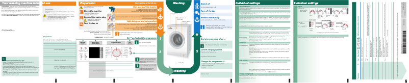 Image de la première page du manuel de l'appareil WAS32462GB