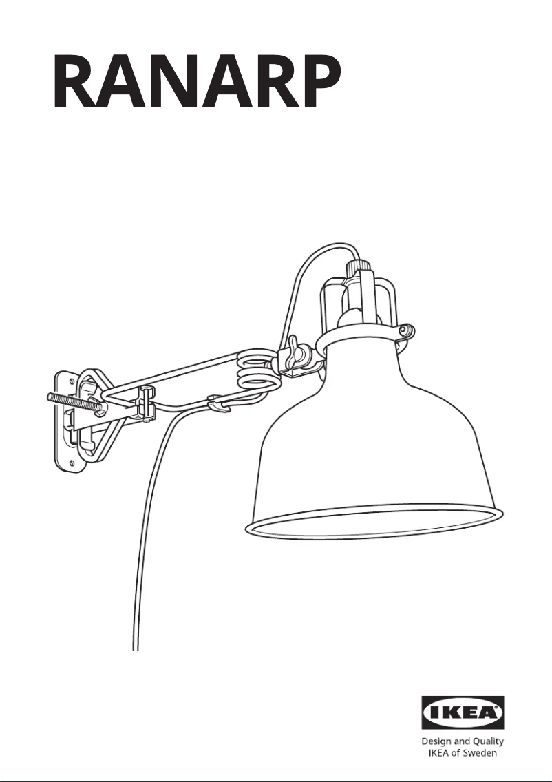 Image de la première page du manuel de l'appareil RANARP 103.252.25