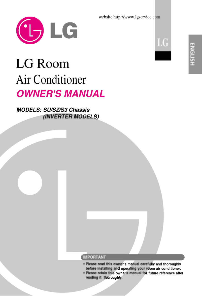 Page n°1 - Manuel utilisateur LG ASUW126URH1
