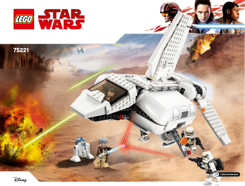 Page n°1 - Manuel utilisateur Lego Star Wars 75221