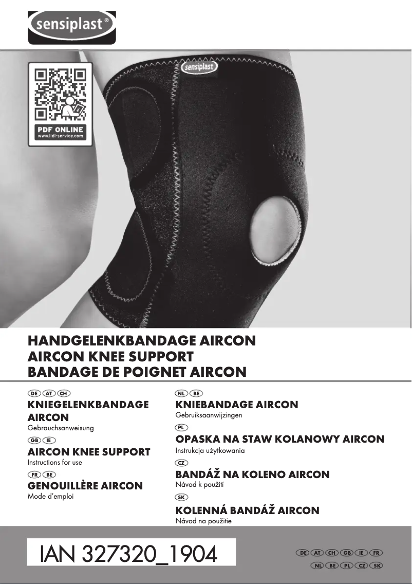 Image de la première page du manuel de l'appareil IAN 327320