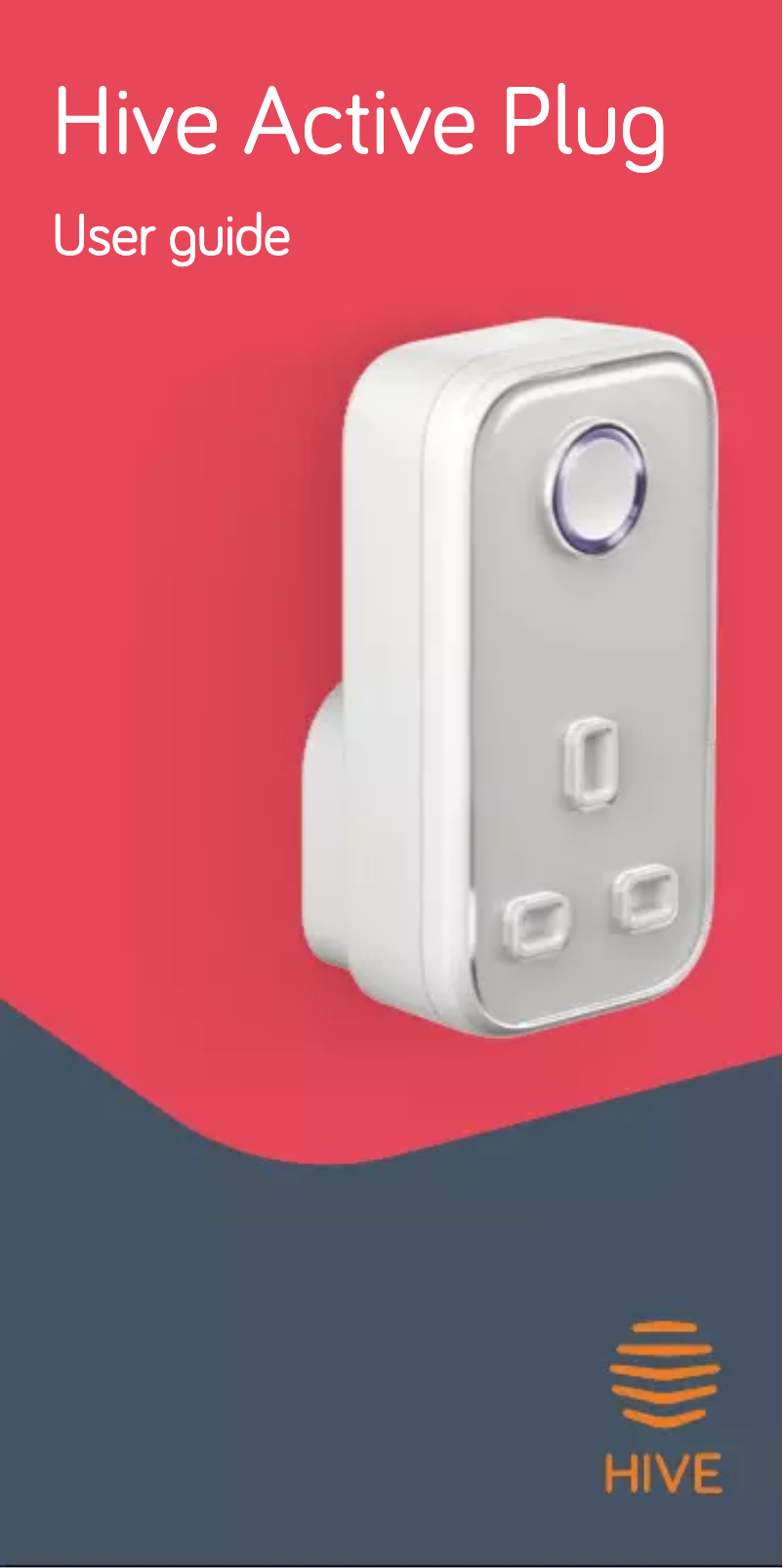 Page 1 de la notice Manuel utilisateur Hive Active Plug