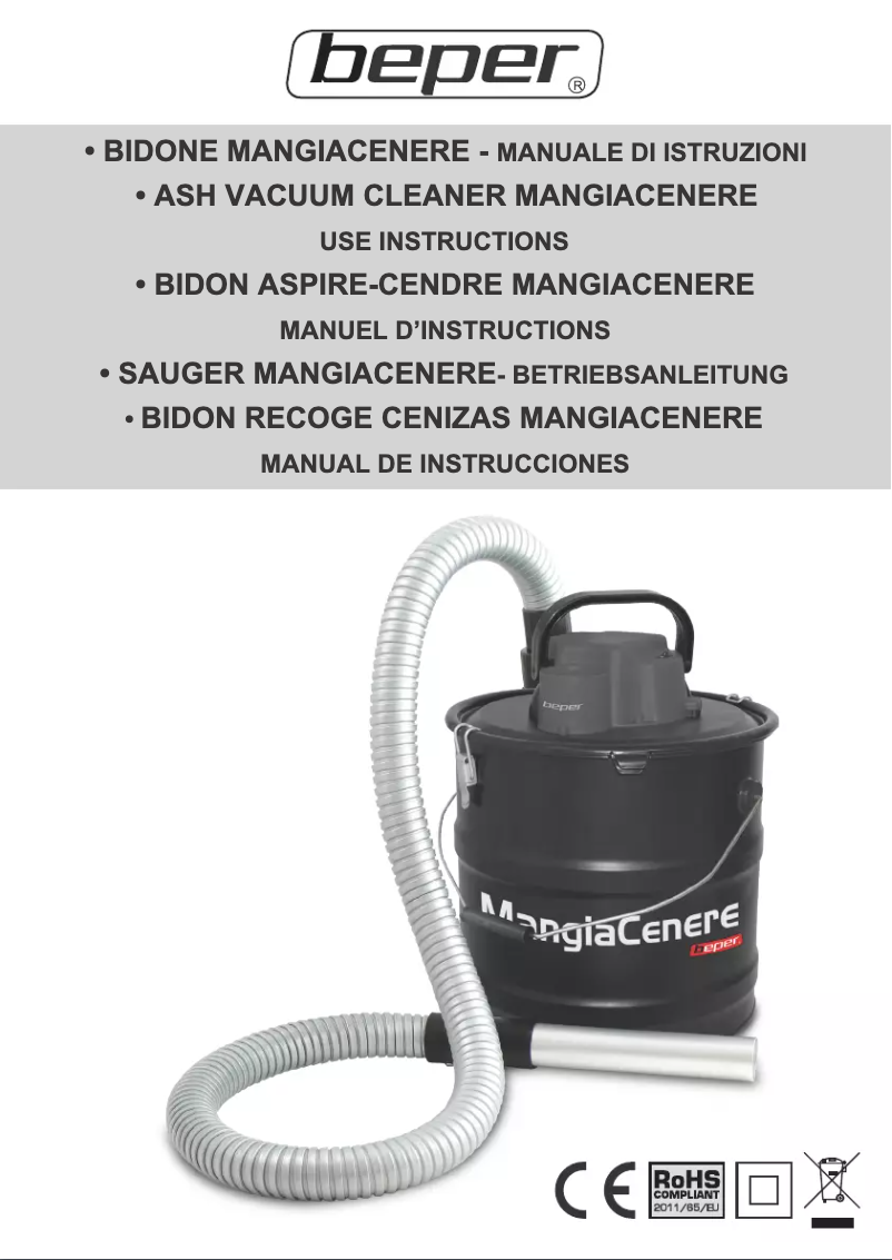 Page 1 de la notice Manuel utilisateur Beper 50.918