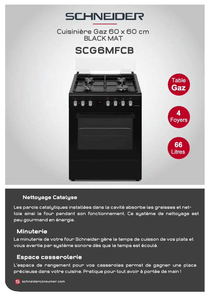 Image de la première page du manuel de l'appareil SCG6MFCB