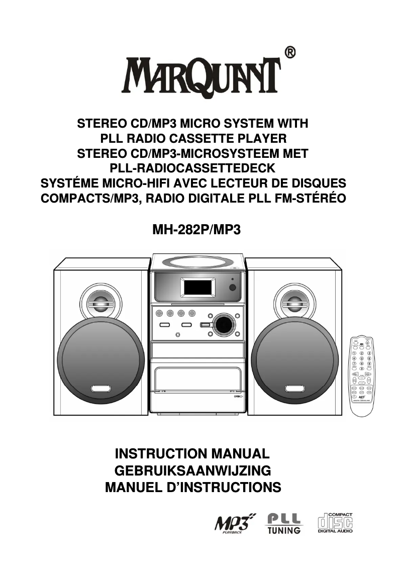Página 1 del manual Manual de usuario Marquant MHA-047