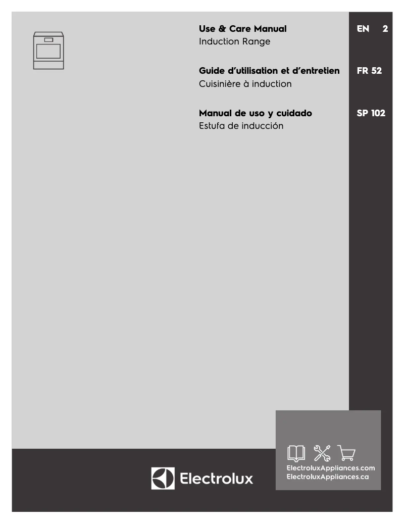 Page n°1 - Manuel utilisateur Electrolux ECFI3668AS