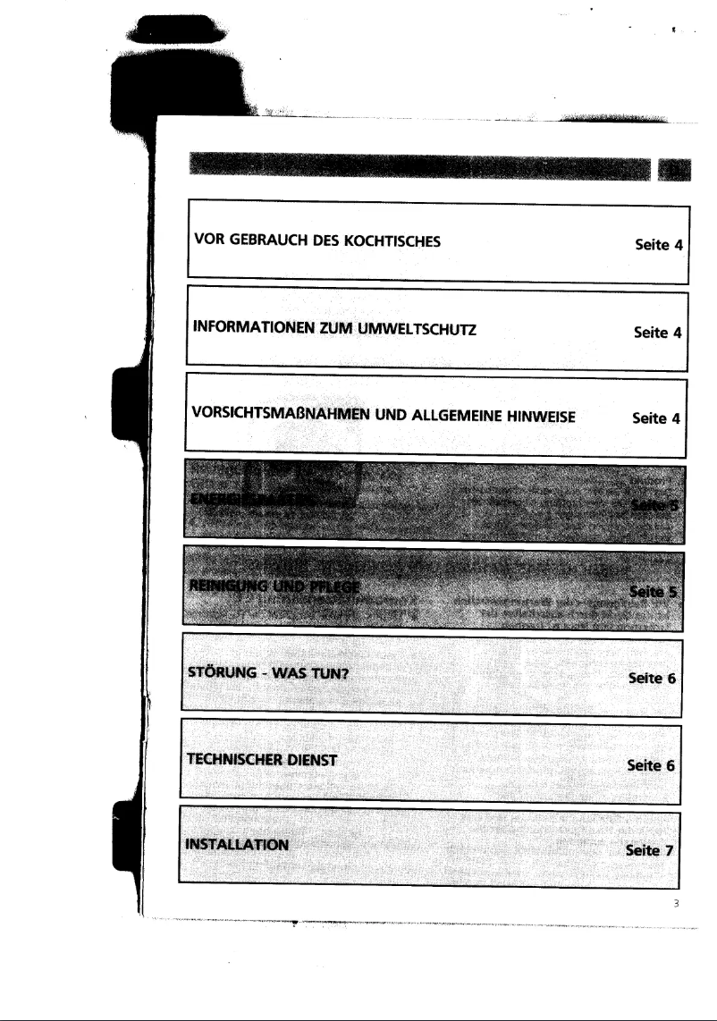 Page n°1 - Manuel utilisateur Bauknecht TGW 3571