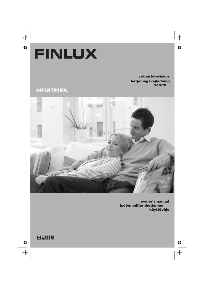 Page n°1 - Manuel utilisateur Finlux 24FLHTR160L