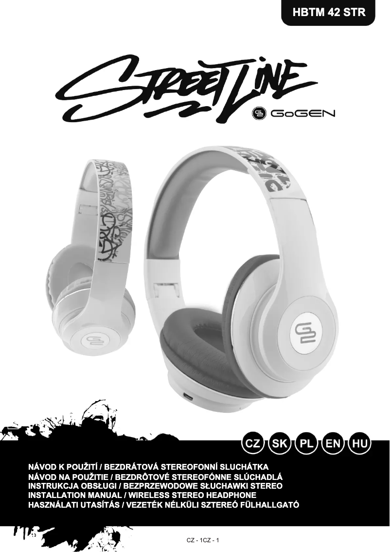 Page 1 de la notice Manuel utilisateur GoGen HBTM 42STRB