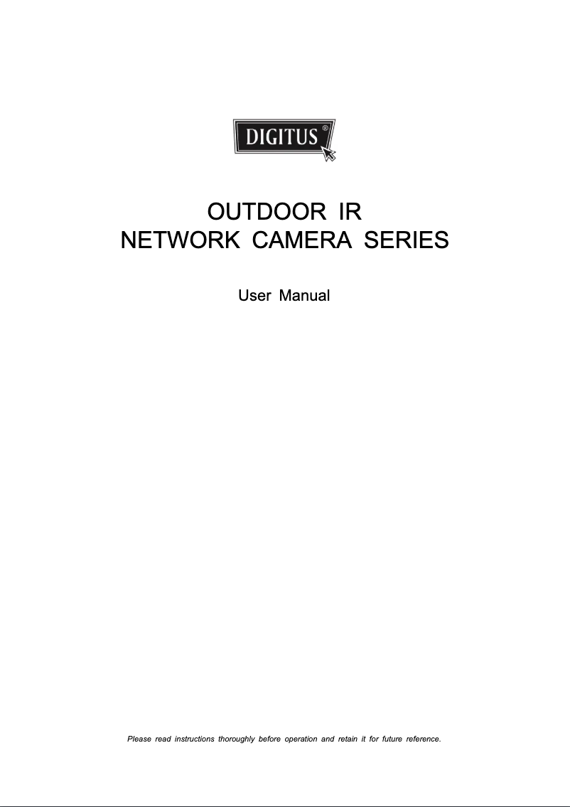 Image de la première page du manuel de l'appareil DN-16059