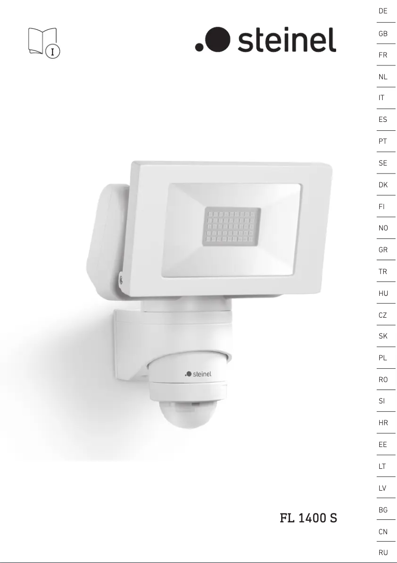 Page n°1 - Manuel utilisateur Steinel FL 1400 S