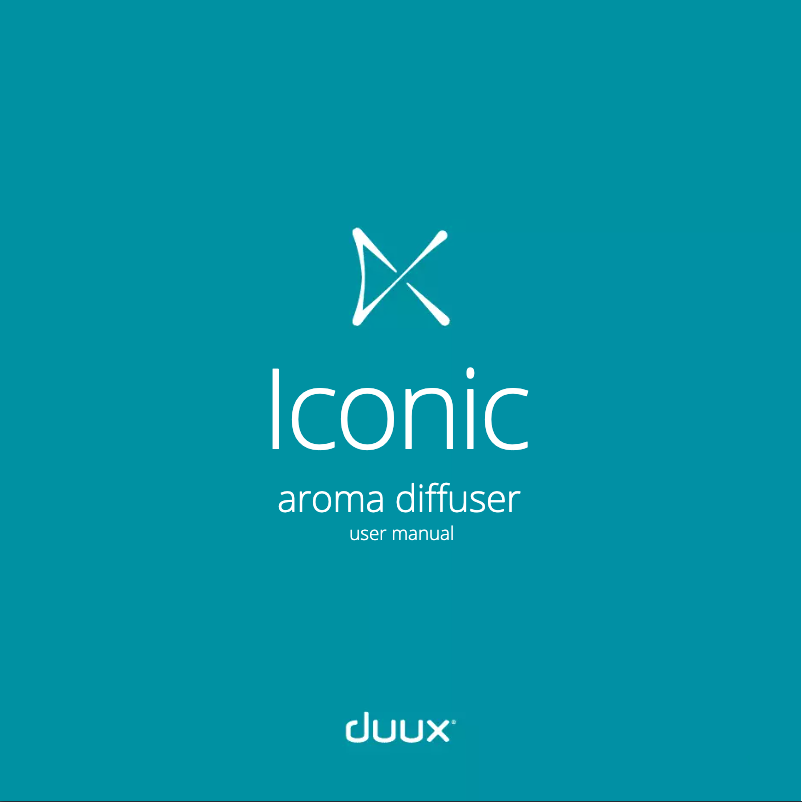 Image de la première page du manuel de l'appareil Iconic DXAD01