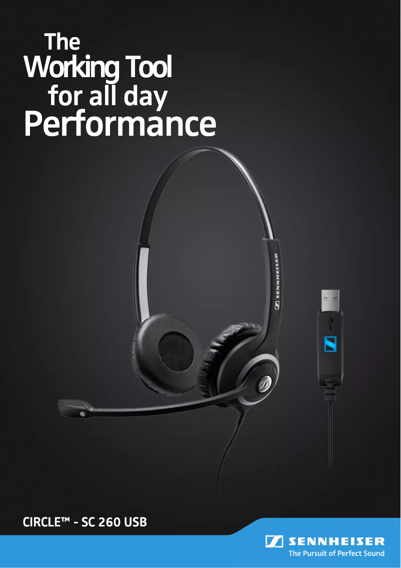 Image de la première page du manuel de l'appareil SC 260