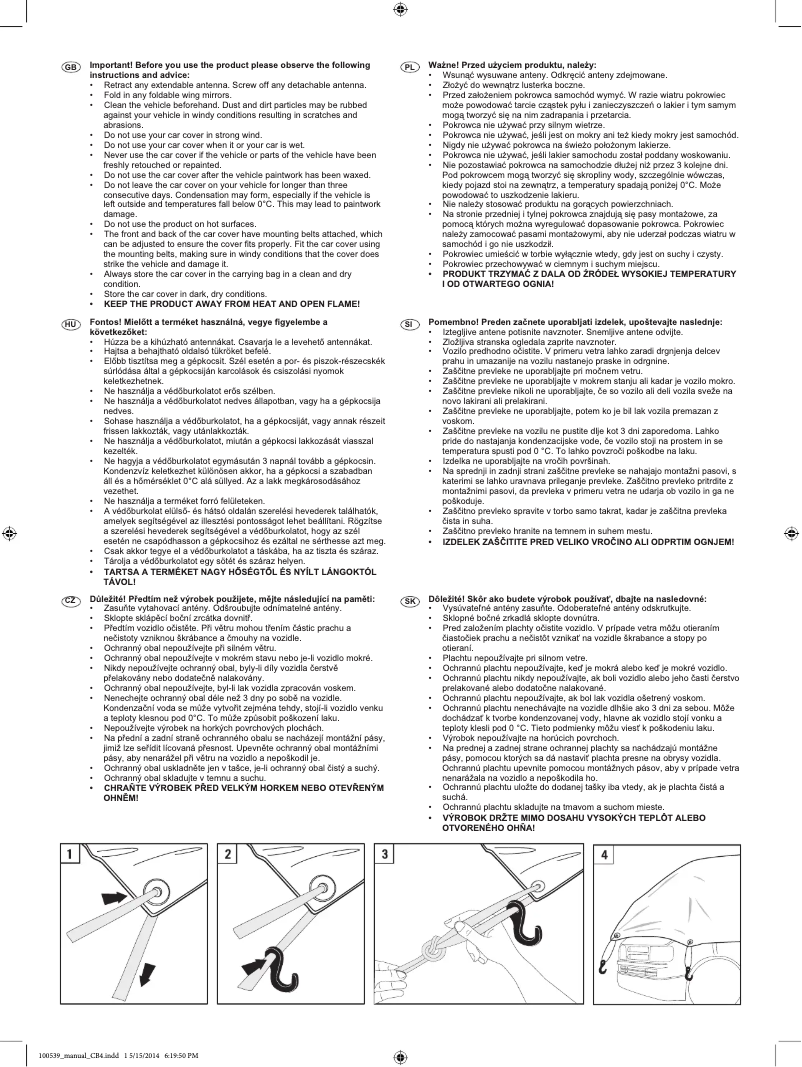 Page 1 de la notice Manuel utilisateur Ultimate Speed IAN 100539