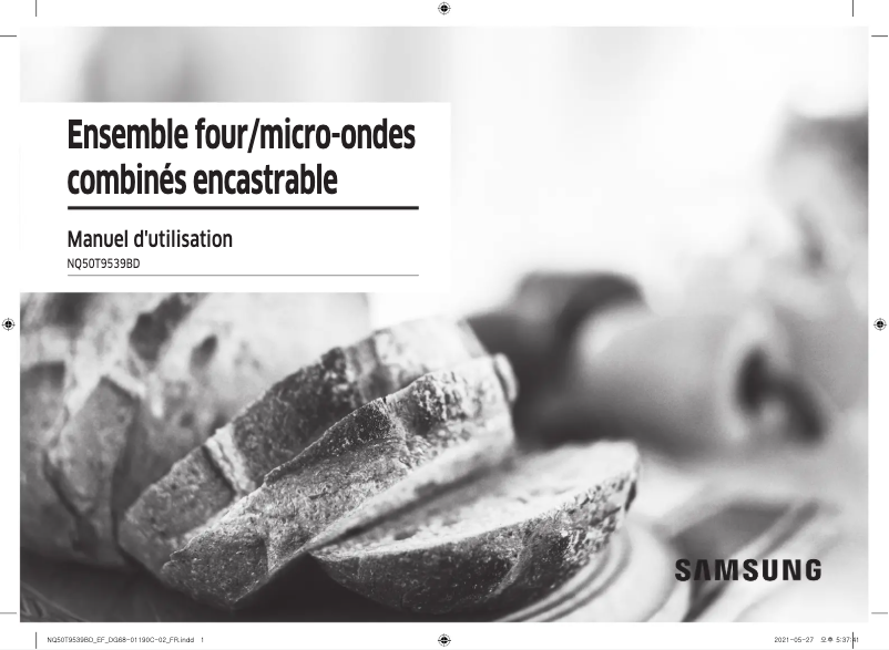 Page 1 de la notice Manuel utilisateur Samsung NQ50T9539BD