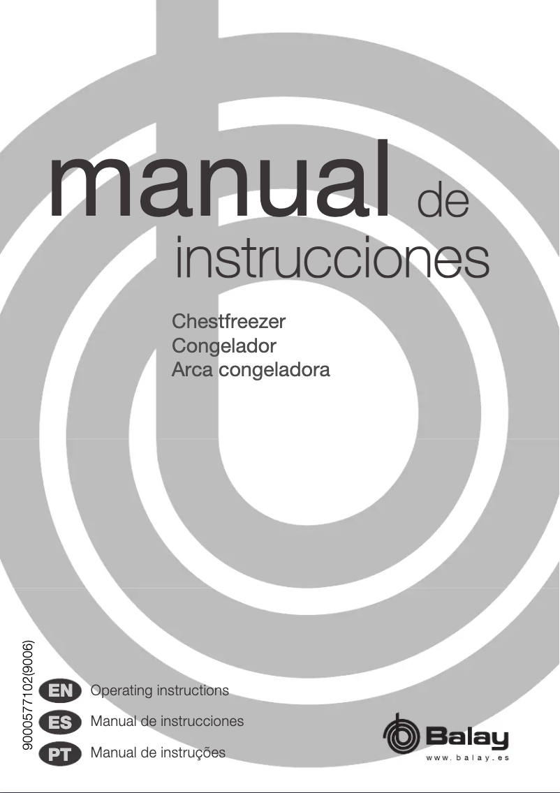 Page n°1 - Manuel utilisateur Balay 3HEB9035