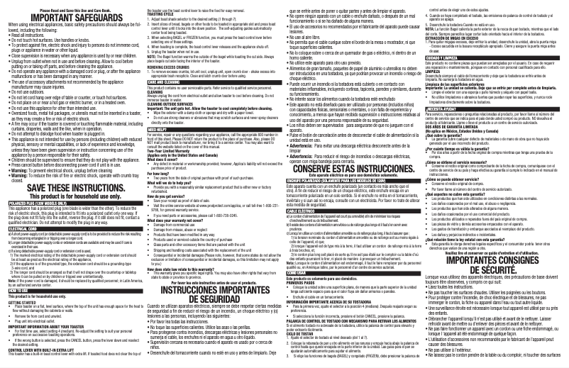 Page n°1 - Manuel utilisateur Black & Decker TR1278RM