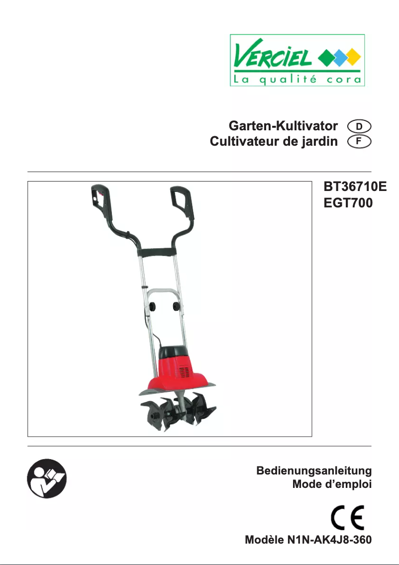 Imagen de la primera página del manual del dispositivo BT36710E