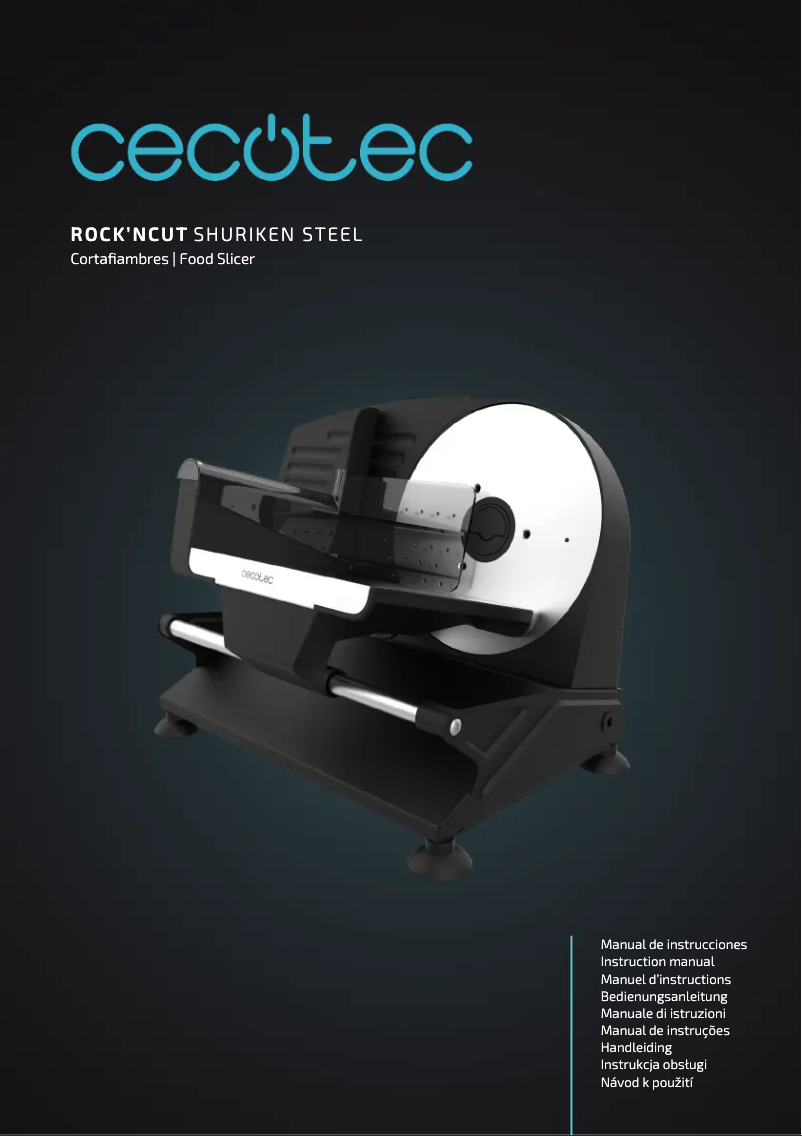 Image de la première page du manuel de l'appareil Rock’nCut Shuriken