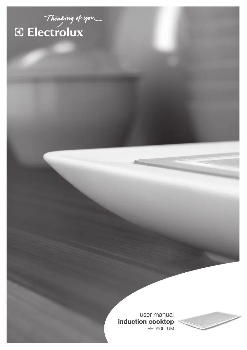 Image de la première page du manuel de l'appareil EHD90LLUM