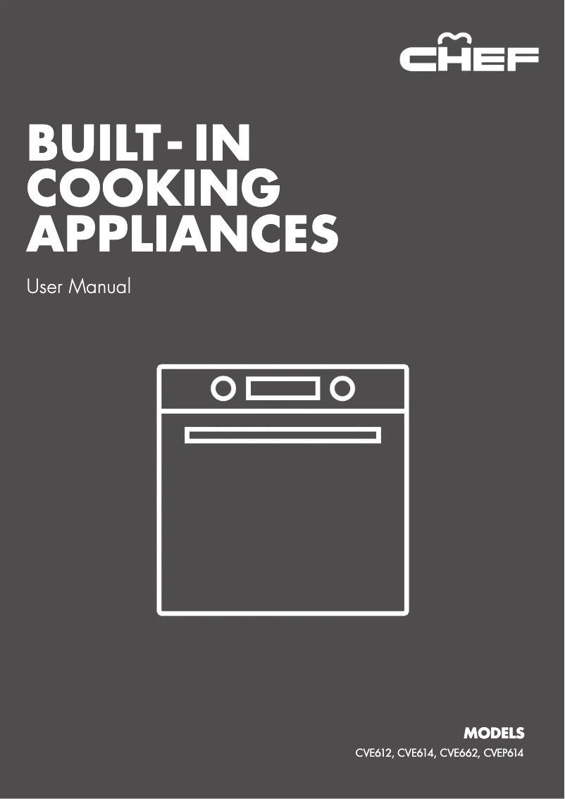 Image de la première page du manuel de l'appareil CVE614DB