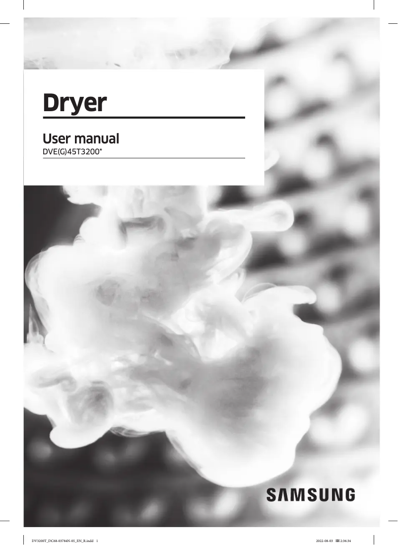 Page n°1 - Manuel utilisateur Samsung DVG45T3200W
